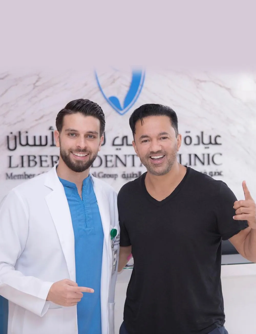 RedOne with Dr. Mohammed Naji at Liberty Dental Clinic